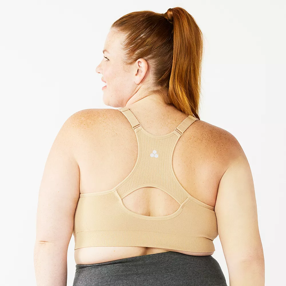 Plus Size Tek Gear® Seamless Low-Impact Sports Bra 8 Plus Size Tek Gear® Seamless Low-Impact Sports Bra - Image 8