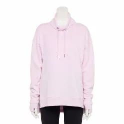 Women's Tek Gear® Ultrasoft Fleece Cowlneck Tunic -Tek Gear store 5521899 Adoring Lilac