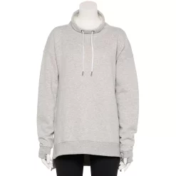 Women's Tek Gear® Ultrasoft Fleece Cowlneck Tunic -Tek Gear store 5521899 Metro Heather