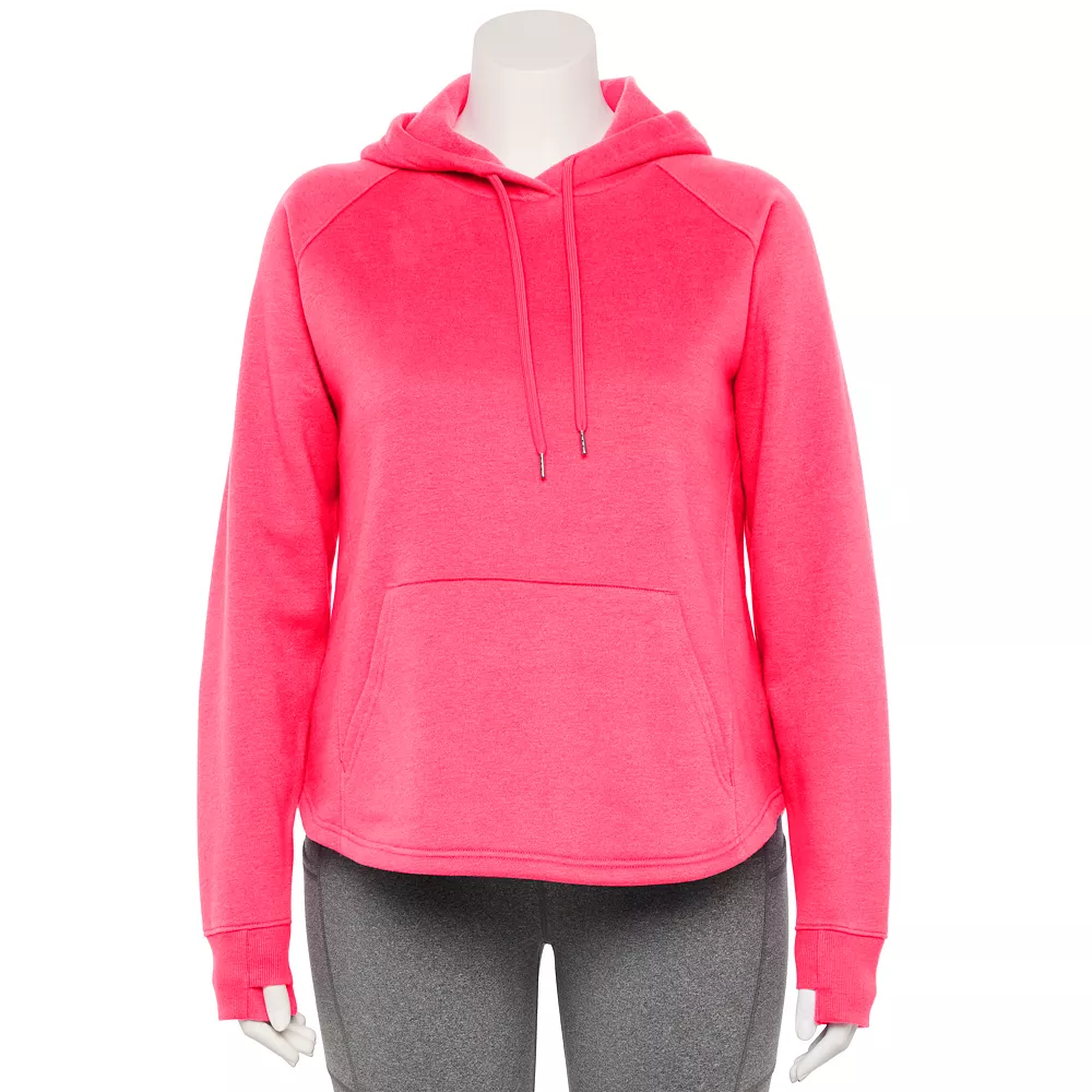 Plus Size Tek Gear® Ultrasoft Fleece Hoodie 6 Plus Size Tek Gear® Ultrasoft Fleece Hoodie - Image 6