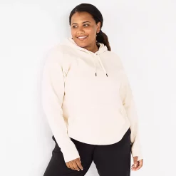 Plus Size Tek Gear® Ultrasoft Fleece Hoodie 25 Plus Size Tek Gear® Ultrasoft Fleece Hoodie -Tek Gear store 5527170 Natural Scallop