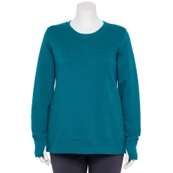 Plus Size Tek Gear® Ultrasoft Fleece Sweatshirt 13 Plus Size Tek Gear® Ultrasoft Fleece Sweatshirt -Tek Gear store 5542897 Night Life Teal