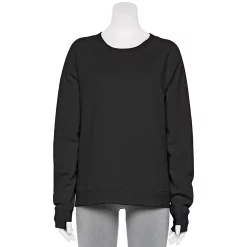 Women's Tek Gear® Ultrasoft Fleece Easy Sweatshirt 12 Women's Tek Gear® Ultrasoft Fleece Easy Sweatshirt -Tek Gear store 5543911 Black