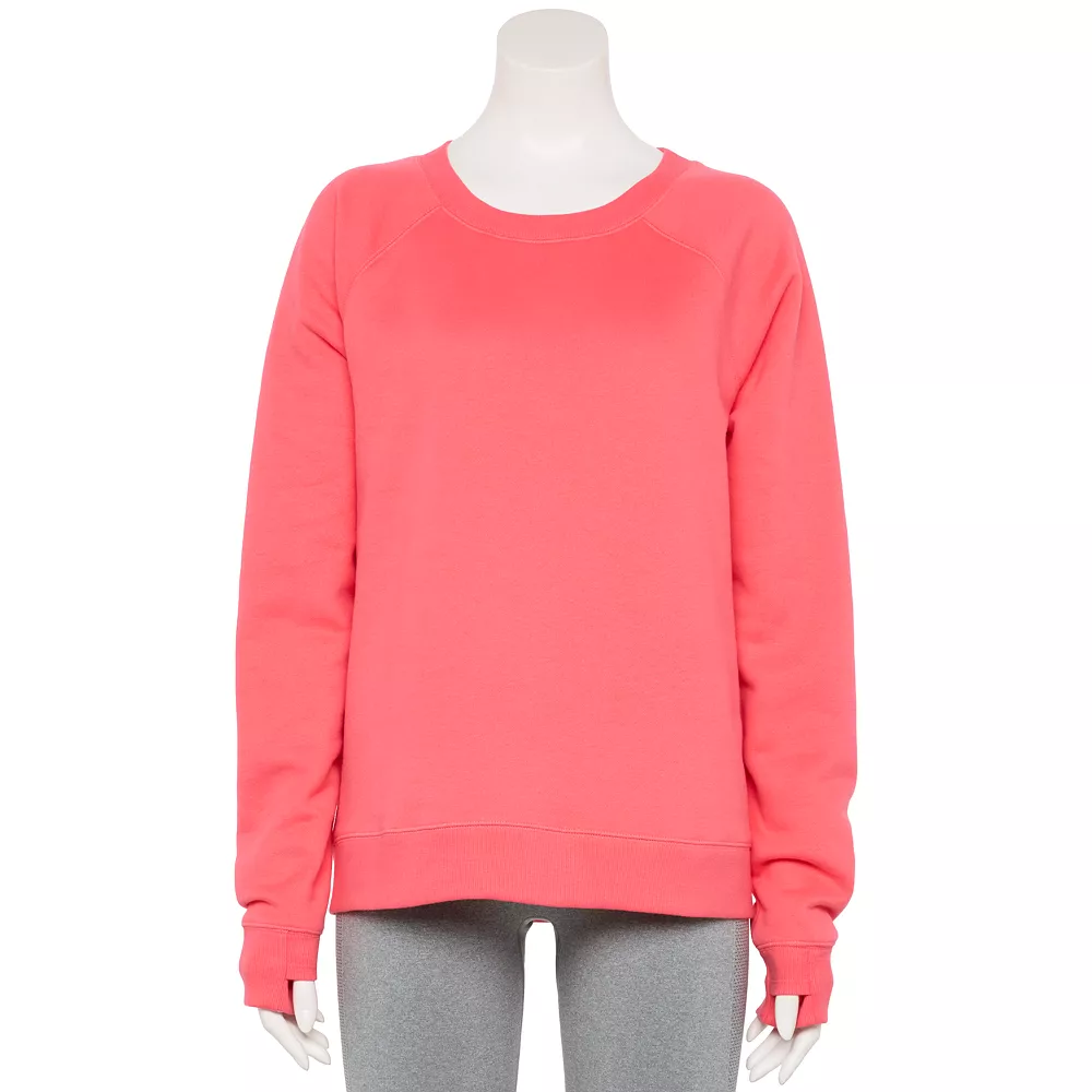 Women's Tek Gear® Ultrasoft Fleece Easy Sweatshirt 2 Women's Tek Gear® Ultrasoft Fleece Easy Sweatshirt - Image 2