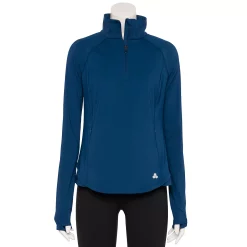 Women's Tek Gear® Quarter-Zip Performance Jacket 11 Women's Tek Gear® Quarter-Zip Performance Jacket -Tek Gear store 5562008 Blue Crayon
