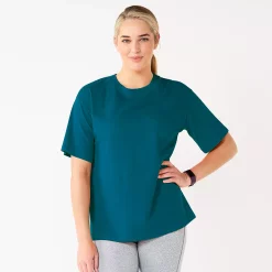 Women's Tek Gear® Oversized Tee 13 Women's Tek Gear® Oversized Tee -Tek Gear store 5565437 Night Life Teal