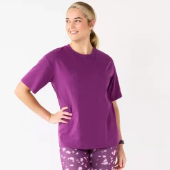 Women's Tek Gear® Oversized Tee 15 Women's Tek Gear® Oversized Tee -Tek Gear store 5565437 Ravishing Orchid