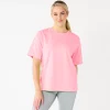Women's Tek Gear® Oversized Tee 3 Women's Tek Gear® Oversized Tee -Tek Gear store 5565437 Strawberry Malt