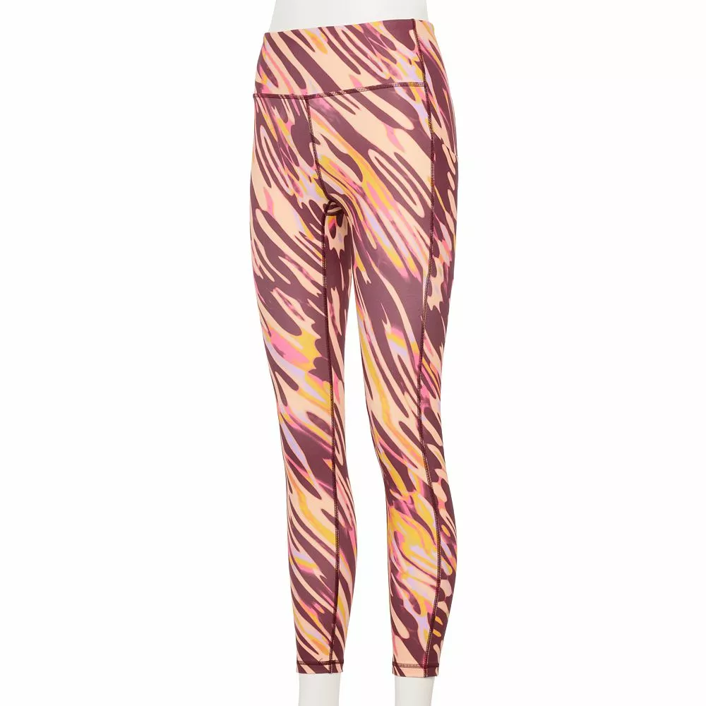 Petite Tek Gear® Ultrastretch High-Waisted 7/8 Leggings with Side Pockets 8 Petite Tek Gear® Ultrastretch High-Waisted 7/8 Leggings with Side Pockets - Image 8