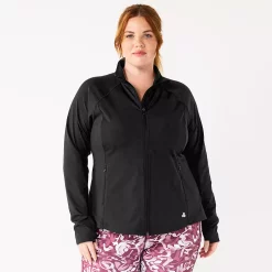 Plus Size Tek Gear® Performance Jacket -Tek Gear store 5567923 Black