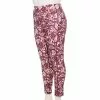 Plus Size Tek Gear® High-Waisted Ultrastrech Side Pocket Leggings -Tek Gear store 5567969 Wine Shapes Print