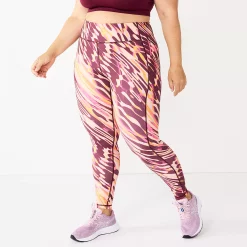Plus Size Tek Gear® High-Waisted Ultrastrech Side Pocket Leggings 16 Plus Size Tek Gear® High-Waisted Ultrastrech Side Pocket Leggings -Tek Gear store 5567969 Wine Warped