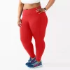 Plus Size Tek Gear® Core High-Waisted Side Pocket 7/8 Leggings -Tek Gear store 5568006 Cranberry Kiss