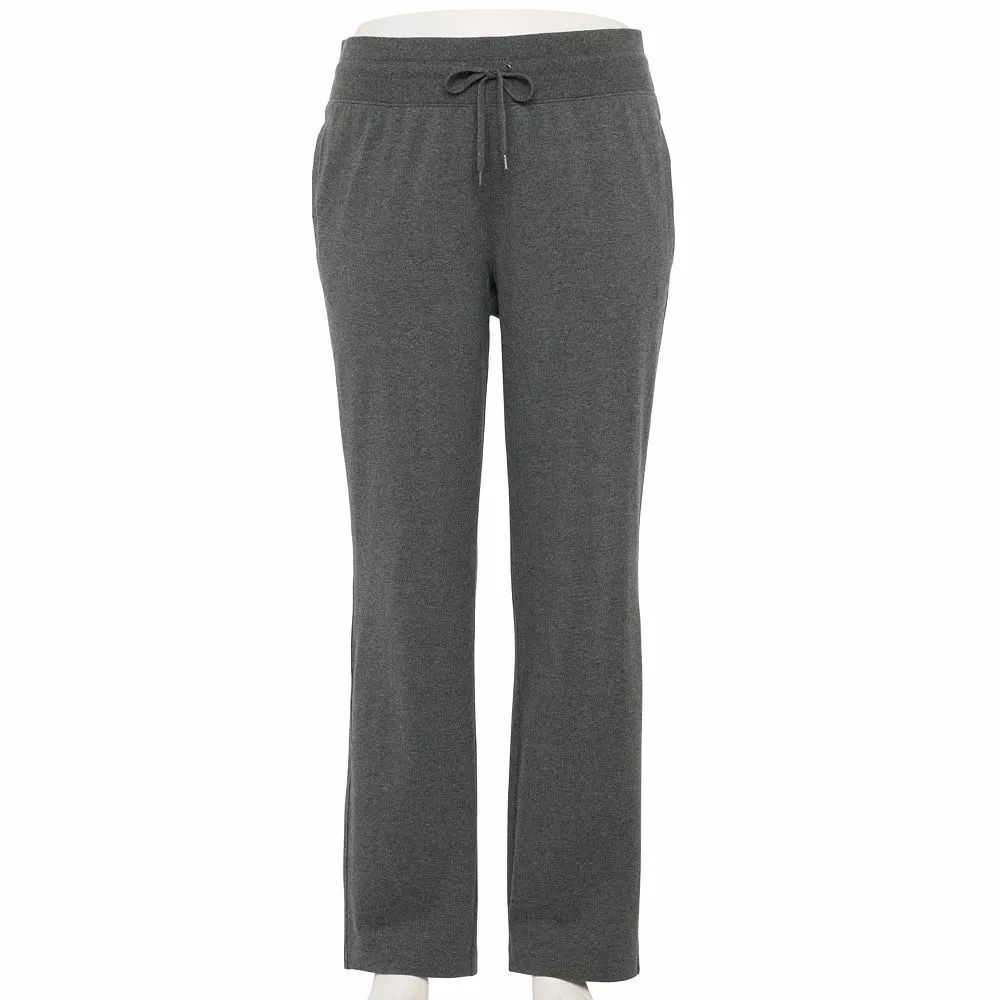 Plus Size Tek Gear® Essential Straight-Leg Pants 2 Plus Size Tek Gear® Essential Straight-Leg Pants - Image 2