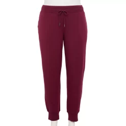 Plus Size Tek Gear® French Terry Joggers 15 Plus Size Tek Gear® French Terry Joggers -Tek Gear store 5568083 Night Sangria