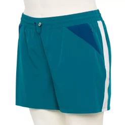 Plus Size Tek Gear® Interrupter Running Shorts -Tek Gear store 5636620 Night Life Teal
