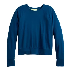 Women's Tek Gear® Keyhole Back Long-Sleeve Tee -Tek Gear store 5662107 ALT2