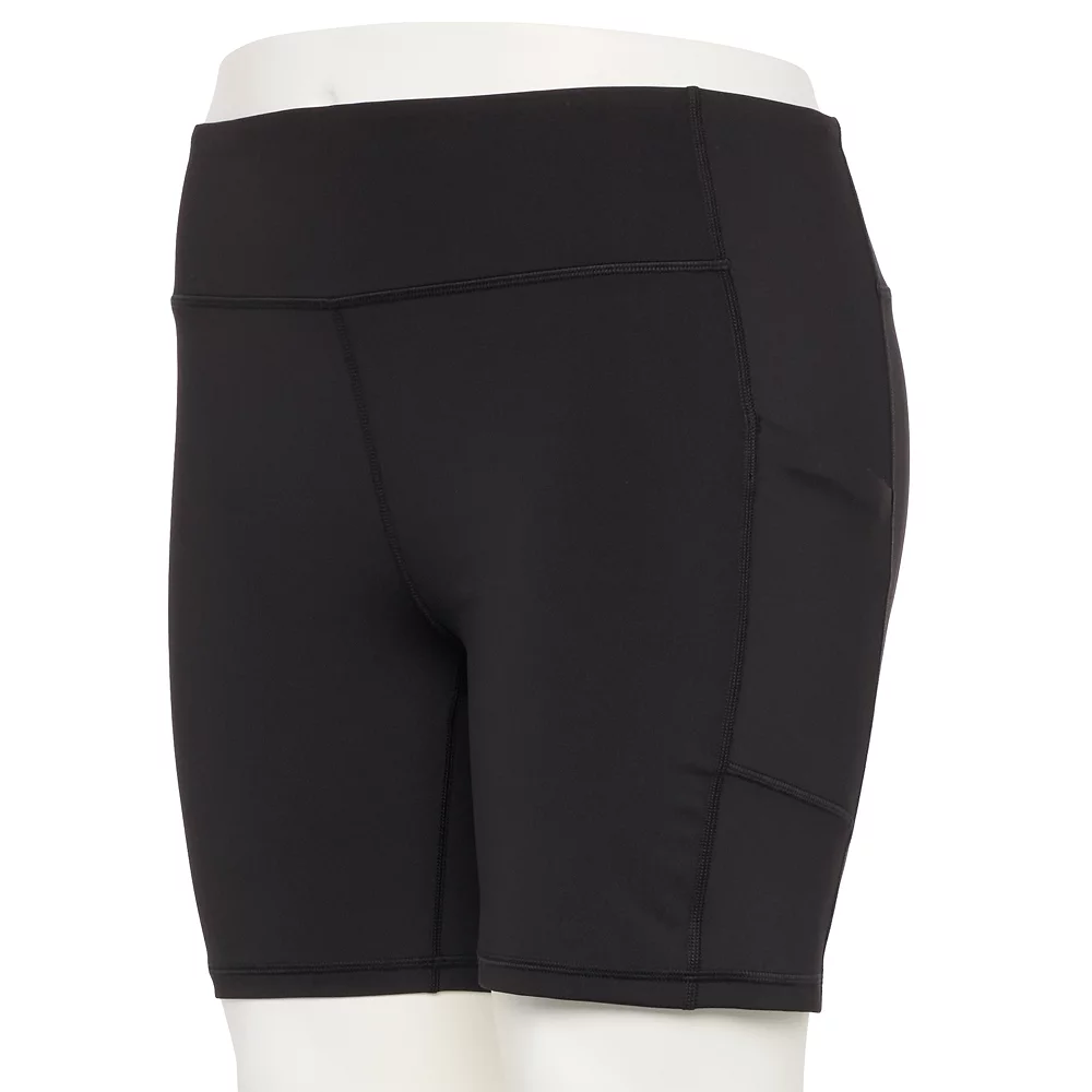 Plus Size Tek Gear® Ultrastretch 7-in. Bike Shorts 2 Plus Size Tek Gear® Ultrastretch 7-in. Bike Shorts - Image 2