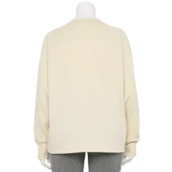 Plus Size Tek Gear® Stretch Fleece Mockneck Sweatshirt -Tek Gear store 5663518 ALT