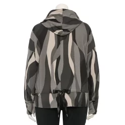 Plus Size Tek Gear® French-Terry Cropped Hoodie -Tek Gear store 5664824 ALT