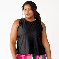 Plus Size Tek Gear® Cinched-Back Tank