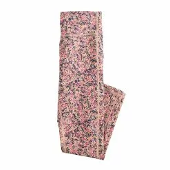 Women's Tek Gear® Adaptive High-Waisted 7/8 Leggings -Tek Gear store 5671075 Coral Ditsy Floral