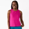 Women's Tek Gear® Cinched-Back Tank -Tek Gear store 5671137 Fantasy Berry