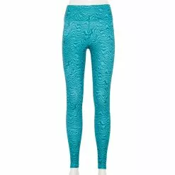 Women's Tek Gear® Ultrastretch Pocket Running Leggings -Tek Gear store 5674746 Teal Stripe