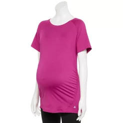 Maternity Tek Gear® Workout Tee 11 Maternity Tek Gear® Workout Tee -Tek Gear store 5913951 Fantasy Berry