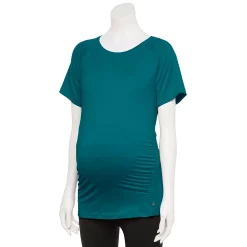 Maternity Tek Gear® Workout Tee 12 Maternity Tek Gear® Workout Tee -Tek Gear store 5913951 Night Life Teal