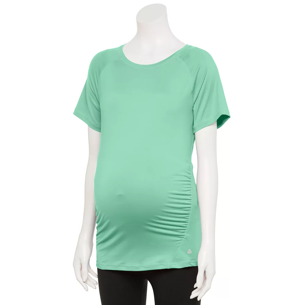 Maternity Tek Gear® Workout Tee 1 Maternity Tek Gear® Workout Tee