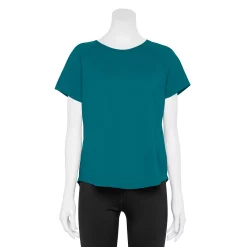 Women's Tek Gear® Core Raglan Tee -Tek Gear store 5942070 Night Life Teal