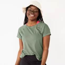 Women's Tek Gear® Core Raglan Tee -Tek Gear store 5942070 Signature Green